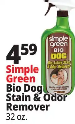 Ocean State Job Lot Simple Green Bio-Active Stain & Odor Remover 32 oz offer