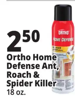 Ocean State Job Lot Ortho Home Defense Ant Roach & Spider Killer 18 oz offer