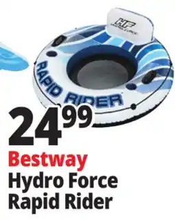 Ocean State Job Lot Bestway Hydro-Force Rapid Rider Tube 53 offer
