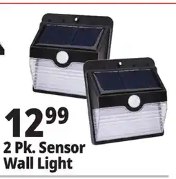 Ocean State Job Lot Outdoor Living Accents Solar Sensor Wall Lights 2 Count offer