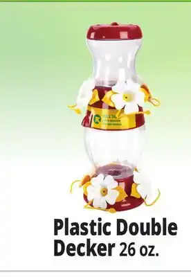 Ocean State Job Lot Perky-Pet Double Decker Hummingbird Feeder offer
