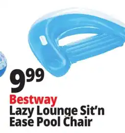 Ocean State Job Lot Bestway H2OGO! Lazy Lounge Sit n' Ease Pool Chair offer