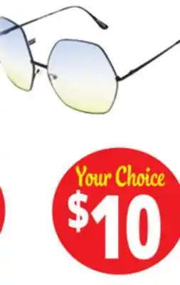 Ocean State Job Lot Sunglasses offer
