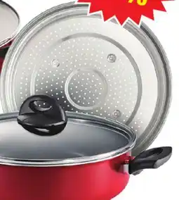Ocean State Job Lot 4 QT. Everyday Pan With Steamer offer