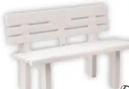 Ocean State Job Lot Resin Park Bench offer