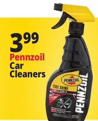 Ocean State Job Lot Pennzoil Car Cleaners offer