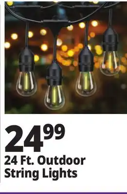 Ocean State Job Lot 24 Ft. Outdoor String Lights offer
