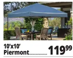 Ocean State Job Lot Piermont 10'x10' One-Touch Instant Gazebo offer