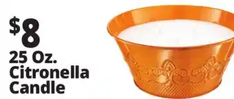 Ocean State Job Lot 25 Oz. Citronella Candle offer