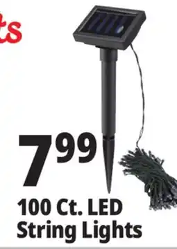Ocean State Job Lot Solar LED String Lights 39' offer