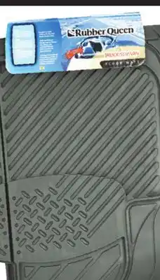 Ocean State Job Lot Rubber Queen Floor Mats 2 Pc. Truck/SUV and Van offer