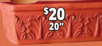 Ocean State Job Lot 20 Terracotta offer