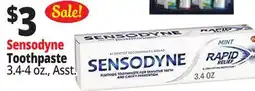 Ocean State Job Lot Sensodyne Toothpaste offer