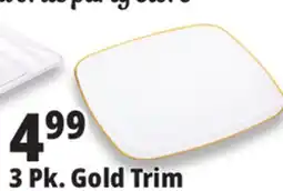 Ocean State Job Lot 3 Pk. Gold Trim offer