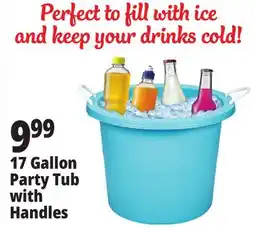 Ocean State Job Lot Party Tub with Rope Handles 17 Gal offer