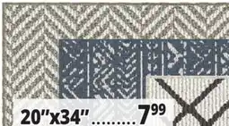 Ocean State Job Lot 20x34 Washable Accent Rugs offer
