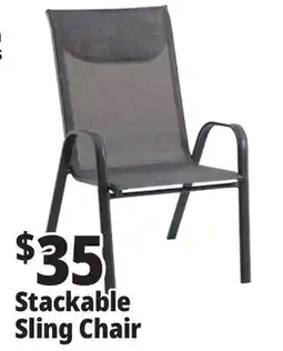 Ocean State Job Lot Stackable Sling Chair offer
