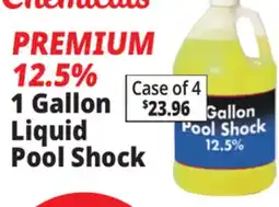 Ocean State Job Lot PREMIUM 12.5% 1 Gallon Liquid Pool Shock offer