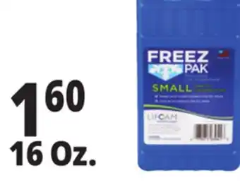 Ocean State Job Lot Freez Pak Reusable Small Ice Pack 16 oz offer