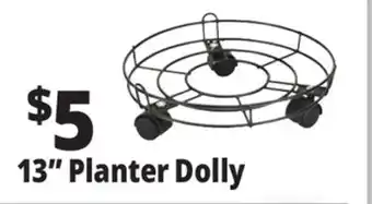 Ocean State Job Lot Tiller & Rowe Planter Dolly 13 offer