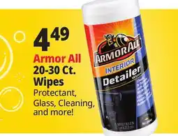 Ocean State Job Lot Armor All 20-30 Ct. Wipes offer