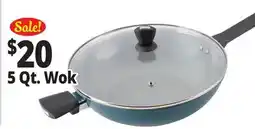 Ocean State Job Lot 5 Qt. Wok offer