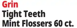 Ocean State Job Lot Grin Minty Clean Flossers 60 Count offer