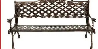 Ocean State Job Lot 50 Cast Iron Bench offer