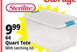Ocean State Job Lot Sterilite Latch Top Storage Box 64 Qt offer