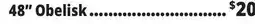 Ocean State Job Lot 48 Obelisk Plant Support offer