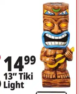 Ocean State Job Lot Solar Tiki Light 13 offer
