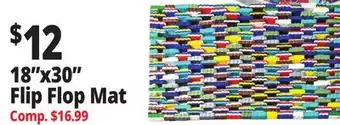 Ocean State Job Lot 18x30 Flip Flop Mat offer