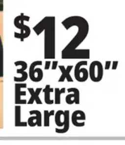 Ocean State Job Lot 36x60 Extra Large Gas Grill Mats offer