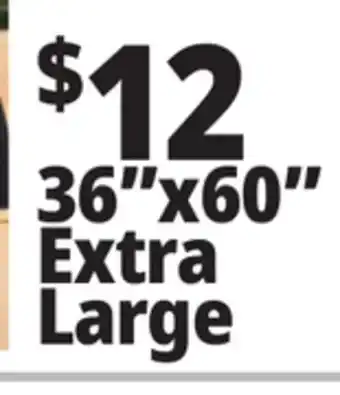 Ocean State Job Lot 36x60 Extra Large Gas Grill Mats offer