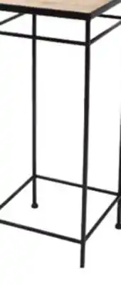 Ocean State Job Lot Large Tile Top Plant Stand offer
