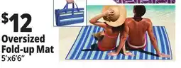 Ocean State Job Lot 2-Person Outdoor Fold-Up Mat 5'x6.5' offer