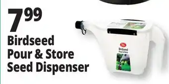 Ocean State Job Lot Birdseed Pour & Store Seed Dispenser offer
