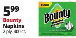 Ocean State Job Lot Bounty Napkins offer
