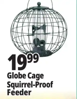 Ocean State Job Lot Yankee Trader Globe Cage Squirrel Proof Bird Feeder offer