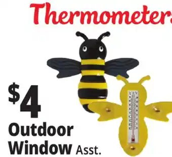 Ocean State Job Lot Outdoor Window Thermometers offer