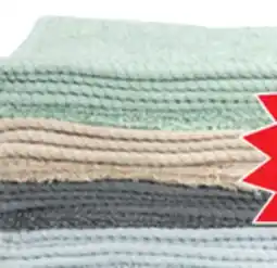 Ocean State Job Lot 6 Pk. Wash Cloths or 2 Pk. Hand Towels offer