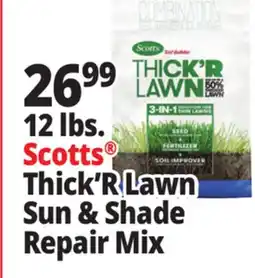 Ocean State Job Lot Scotts Thick'r Lawn Turf Builder 12 lbs offer
