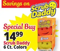 Ocean State Job Lot Scrub Daddy 6 Ct. Colors offer