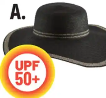 Ocean State Job Lot Extra-Wide Brim Straw Sun Hat offer