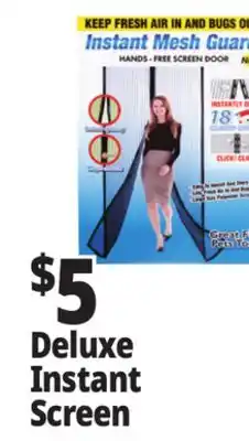 Ocean State Job Lot Deluxe Instant Screen offer