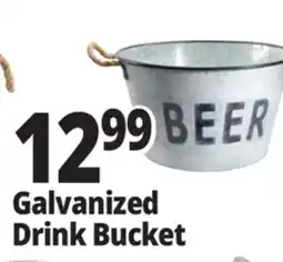 Ocean State Job Lot Galvanized Drink Bucket offer