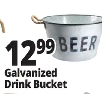 Ocean State Job Lot Galvanized Drink Bucket offer