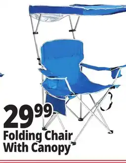 Ocean State Job Lot Folding Chair with Canopy offer