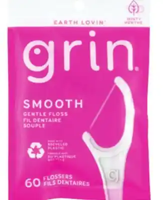 Ocean State Job Lot Grin Minty Smooth Flossers 60 Count offer