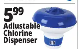 Ocean State Job Lot SwimWorks Deluxe Large Adjustable Floating Chlorine Dispenser offer